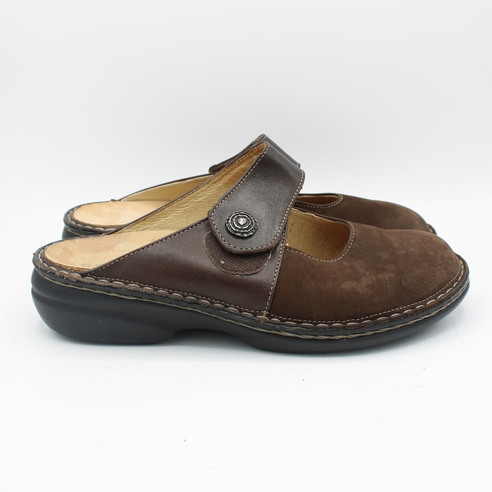 SOLD! Finn Comfort German Made Mary Jane Slides - Picture 7 of 8